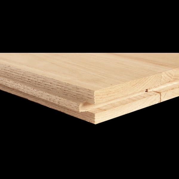 Coupe parquet chêne, simple face, 7 cm de large