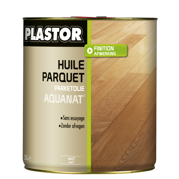 Huile Aquanat, mat, 5L