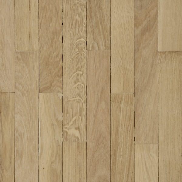 Parquet chêne pose collé - (largeur 7 cm - brut)