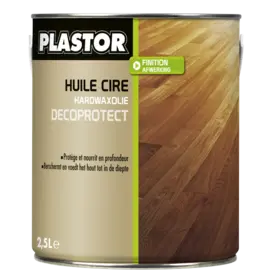 Huile cire Plastor (naturel, légèrement teintée)