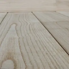 Parquet châtaignier cloué -  brut de sciage - largeur 12 cm